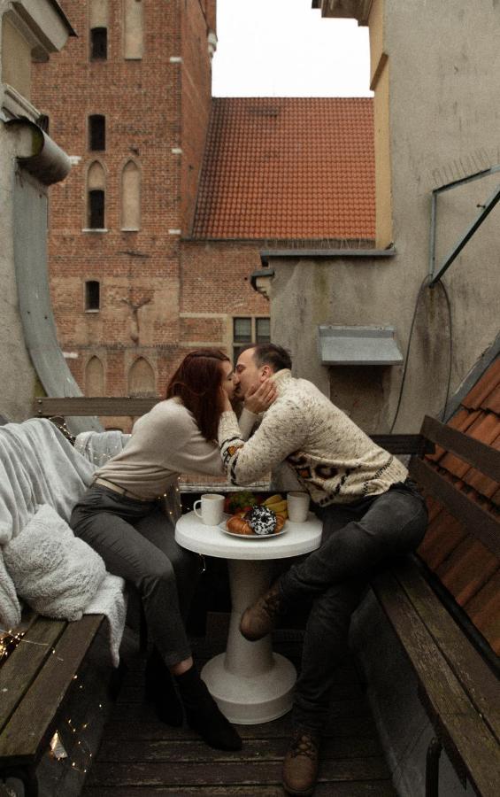 Elite Apartments Rooftop With A View Of The Old Town Gdańsk Exteriör bild